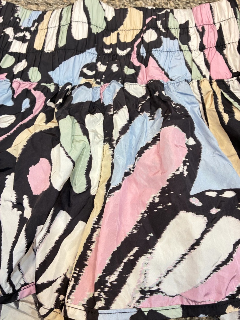 Free People Movement Way Home Butterfly Print Shorts - Picture 11 of 12